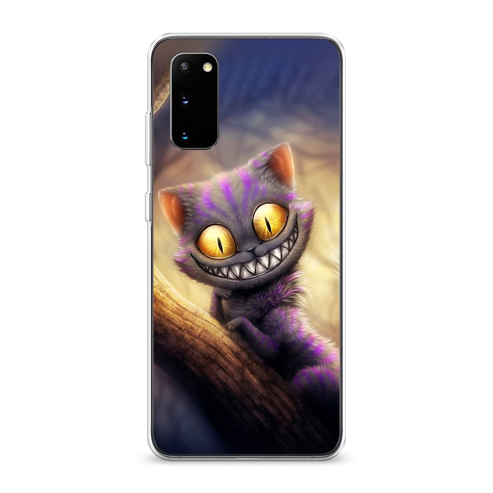 

Чехол Awog на Samsung Galaxy S20 "Cheshire Cat", Фиолетовый;желтый, 29250-1