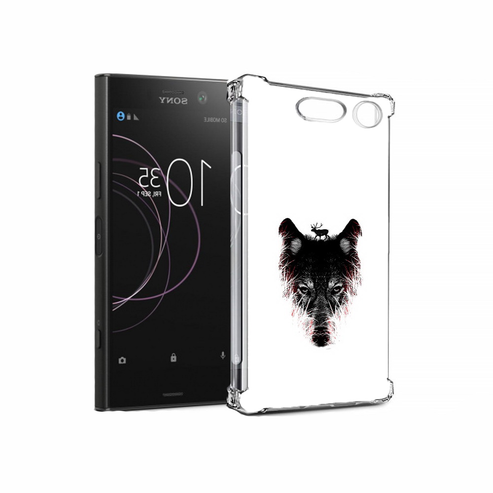 

Чехол MyPads Tocco для Sony Xperia XZ1 волк в траве (PT77229.221.267), Прозрачный, Tocco
