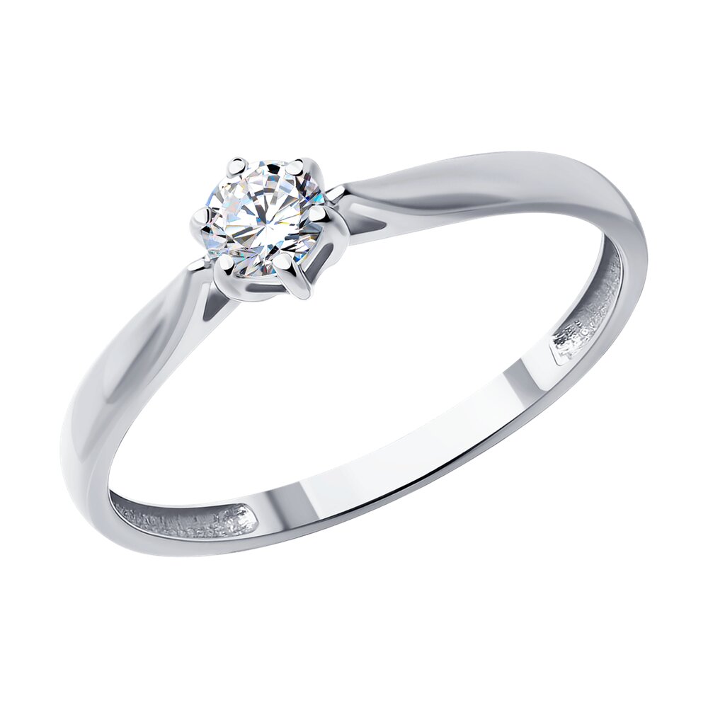 

Кольцо из золота р.  Diamant 52-210-01969-1, бриллиант, 52-210-01969-1