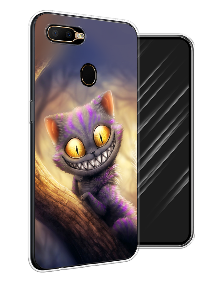 

Чехол Awog на Oppo A5s "Cheshire Cat", Фиолетовый;желтый, 252350-1