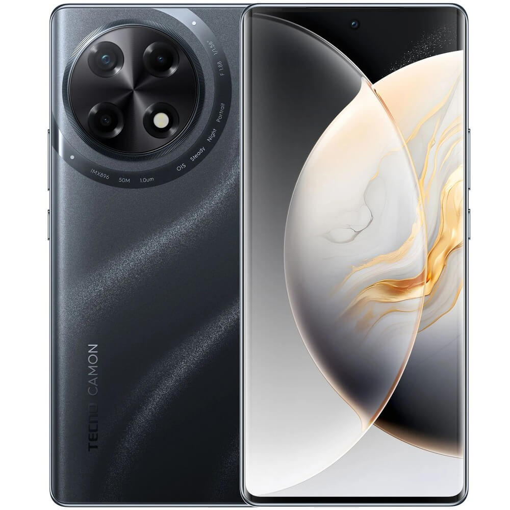 

Смартфон Tecno CAMON 30S CLA5 128+6, черный, Camon 30S
