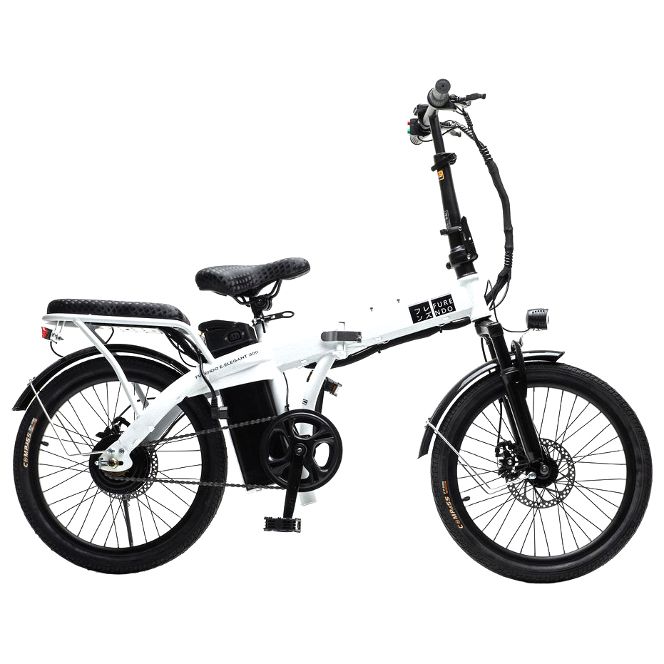 Электровелосипед Furendo E-Elegant 300 2022 белый металлик
