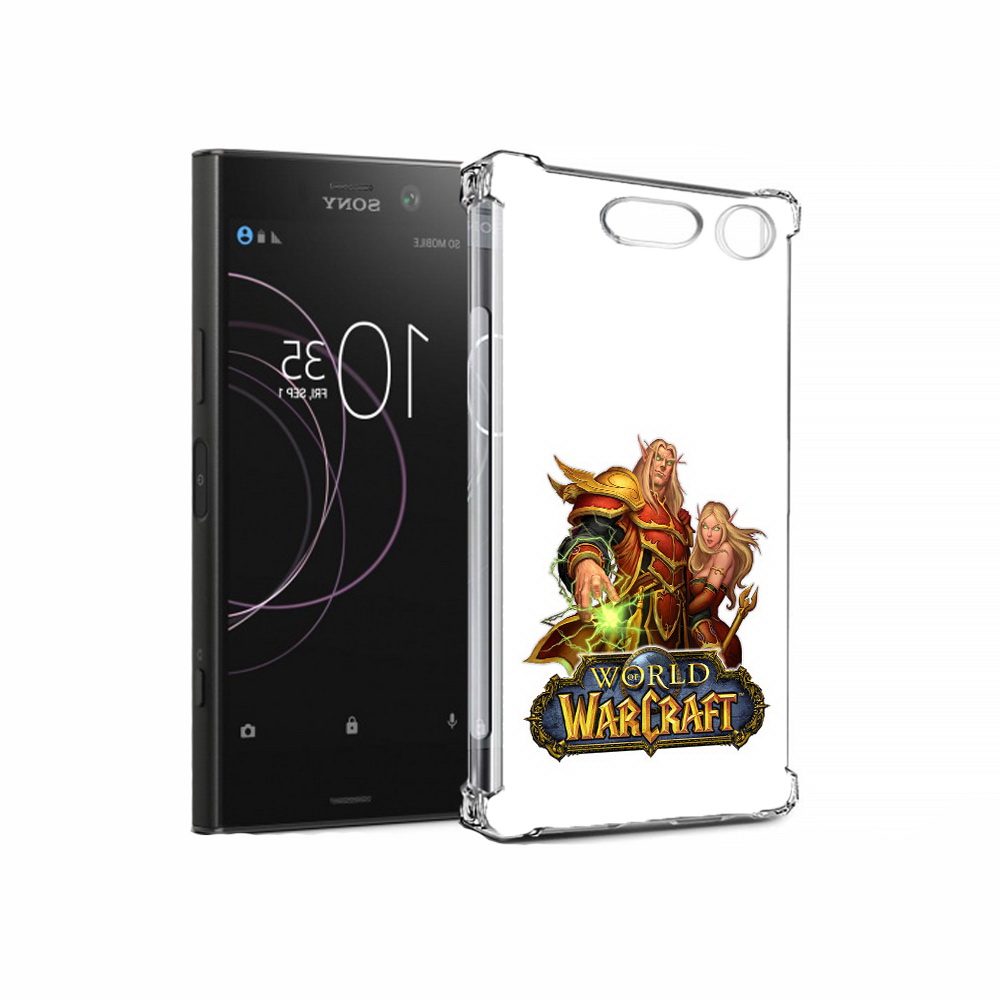 

Чехол MyPads Tocco для Sony Xperia XZ1 варкрафт2 (PT77229.221.256), Прозрачный, Tocco