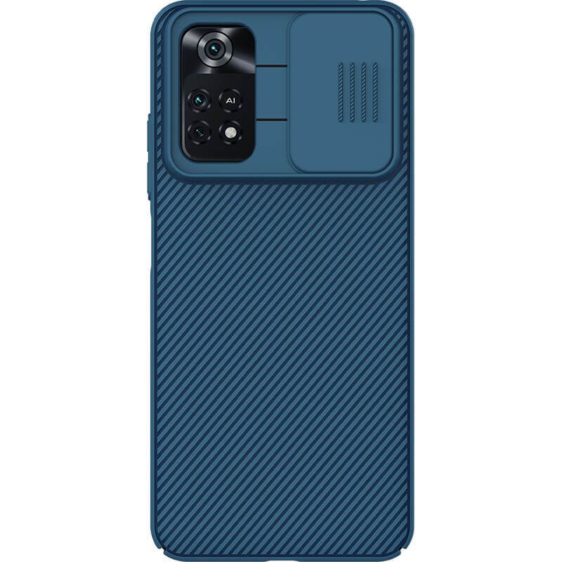 

Накладка Nillkin CamShield Case с защитой камеры для Xiaomi Poco M4 Pro 4G (синий)