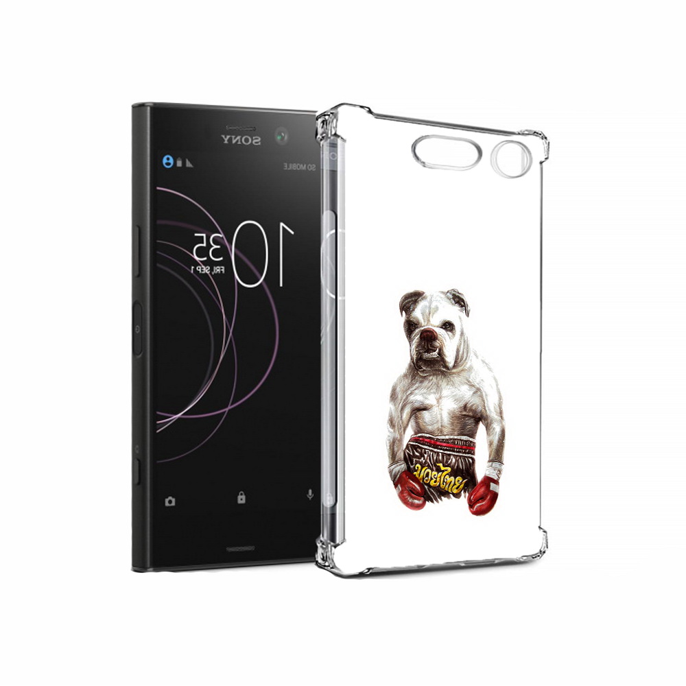 

Чехол MyPads Tocco для Sony Xperia XZ1 боксер (PT77229.221.243), Прозрачный, Tocco