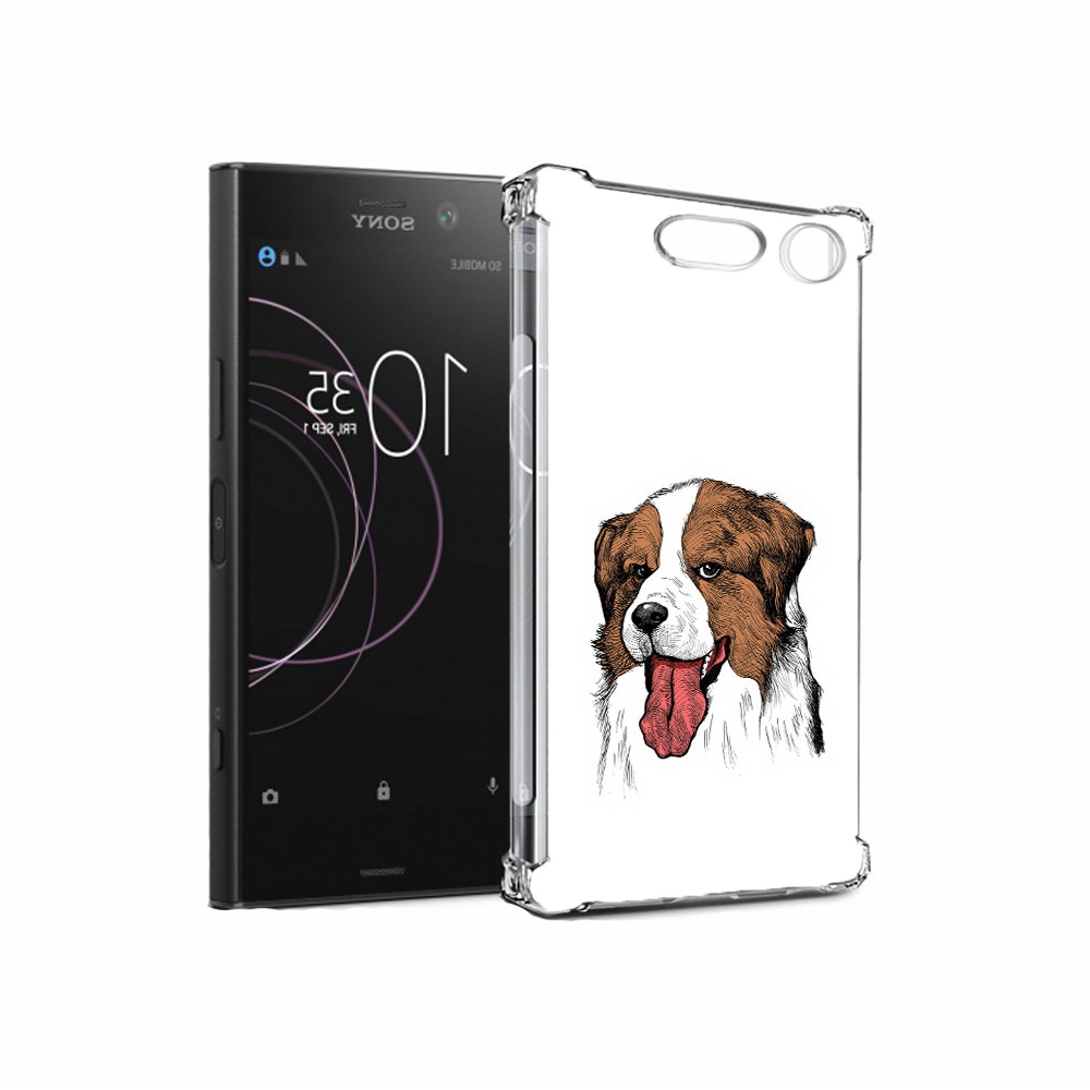 

Чехол MyPads Tocco для Sony Xperia XZ1 бетховен (PT77229.221.230), Прозрачный, Tocco