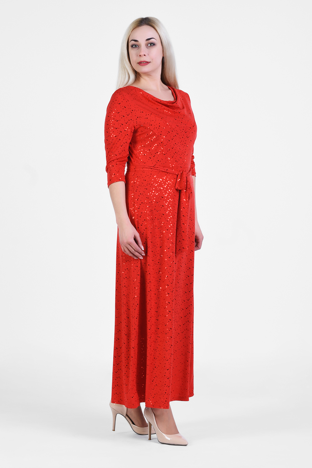 фото Платье женское olsi 1905017 красное 56 ru