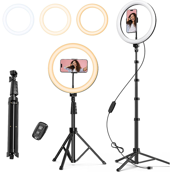 Кольцевая лампа Atumtek Selfie Ring Light 30.5 см + трипод