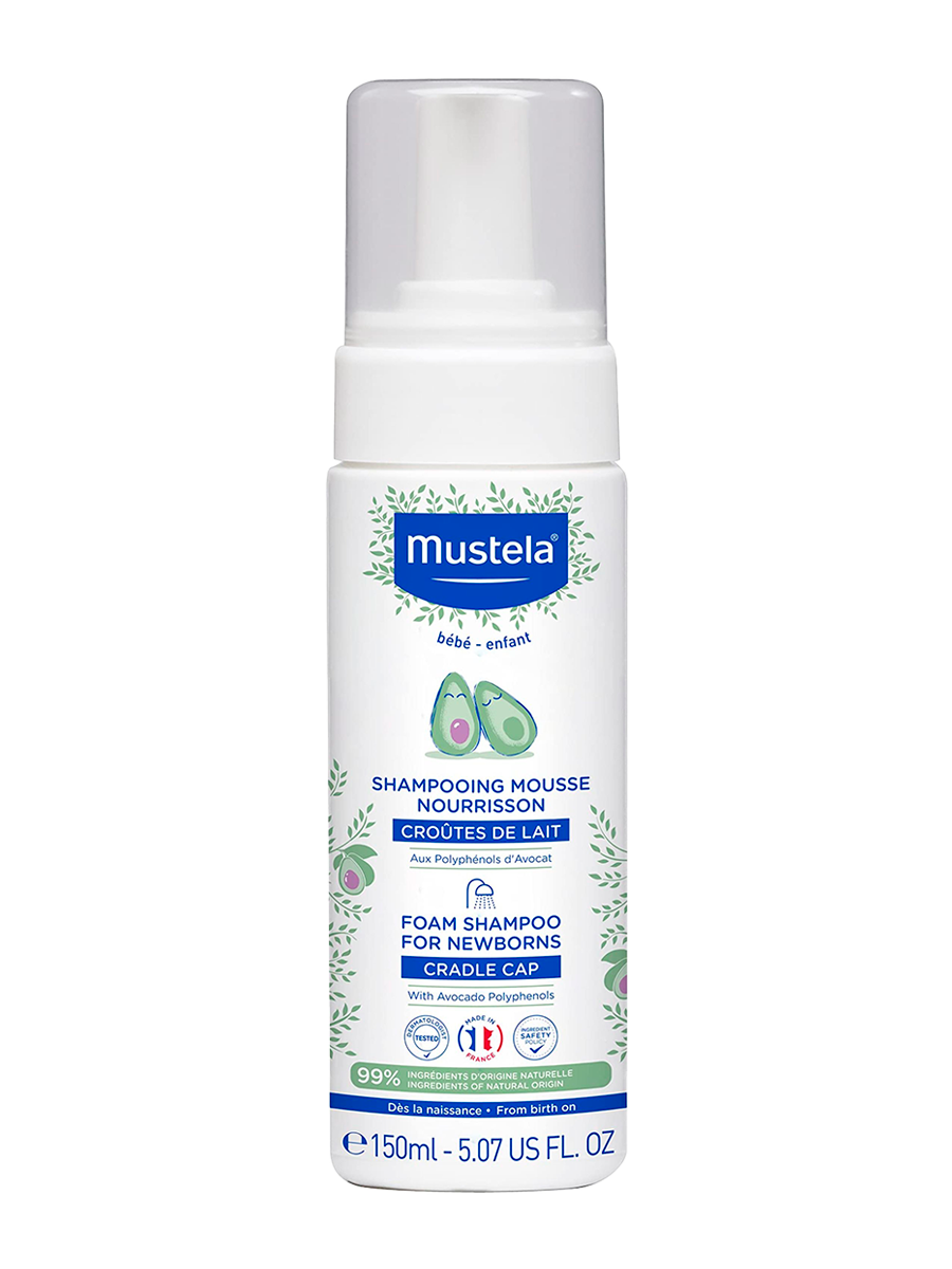 Пенка-шампунь для новорожденных Mustela Baby 150 мл