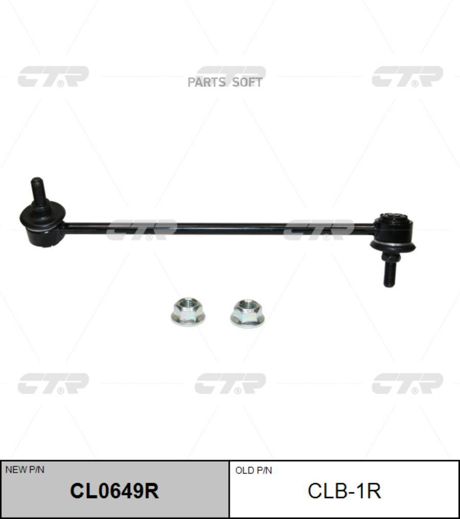 Тяга стабилизатора передняя R BMW 1 E81828788 3 E90919293 X1 E84 Z4 E89 CTR CLB-1R