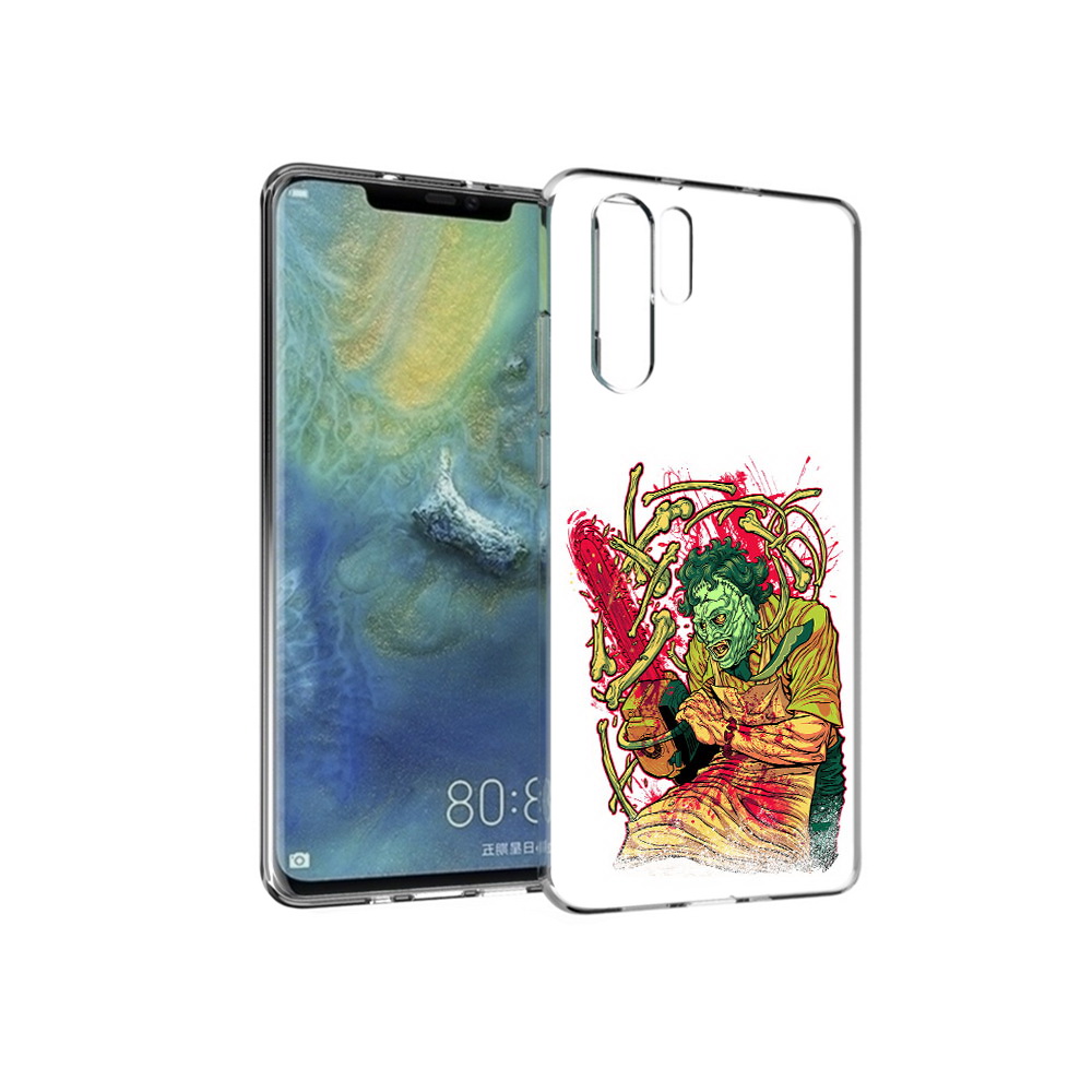 

Чехол MyPads Tocco для Huawei P30 Pro яркий мясник, Прозрачный, Tocco