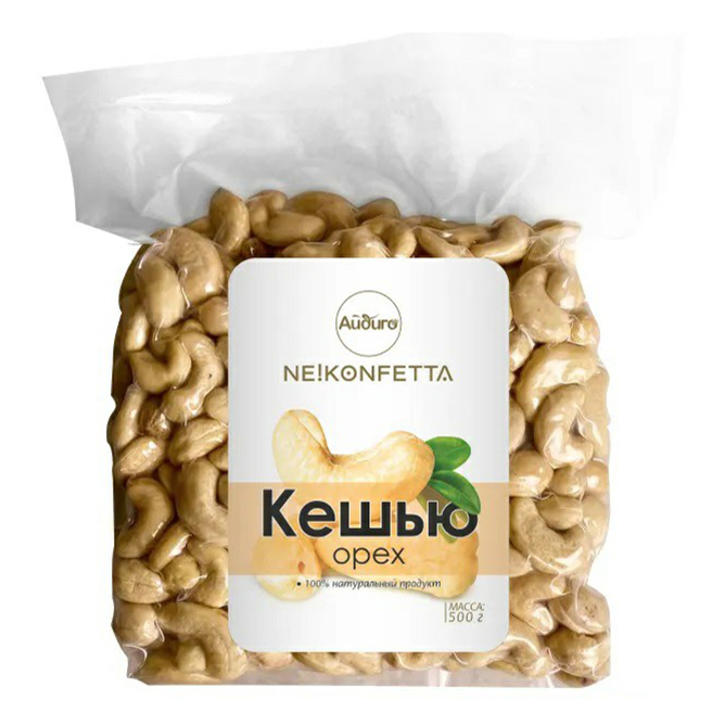 

Кешью Айдиго Ne!Konfetta сушеный 500 г