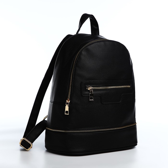 

Рюкзак женский Sima-land zipper черный, 27х14х33 см, zipper