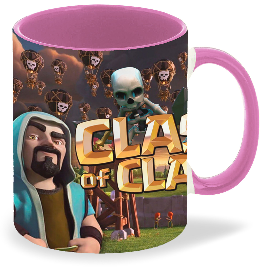 

Кружка CoolPodarok Клэш оф клэнс Clash of Clans (на фоне скелеты), Клэш оф клэнс Clash of Clans (на фоне скелеты)