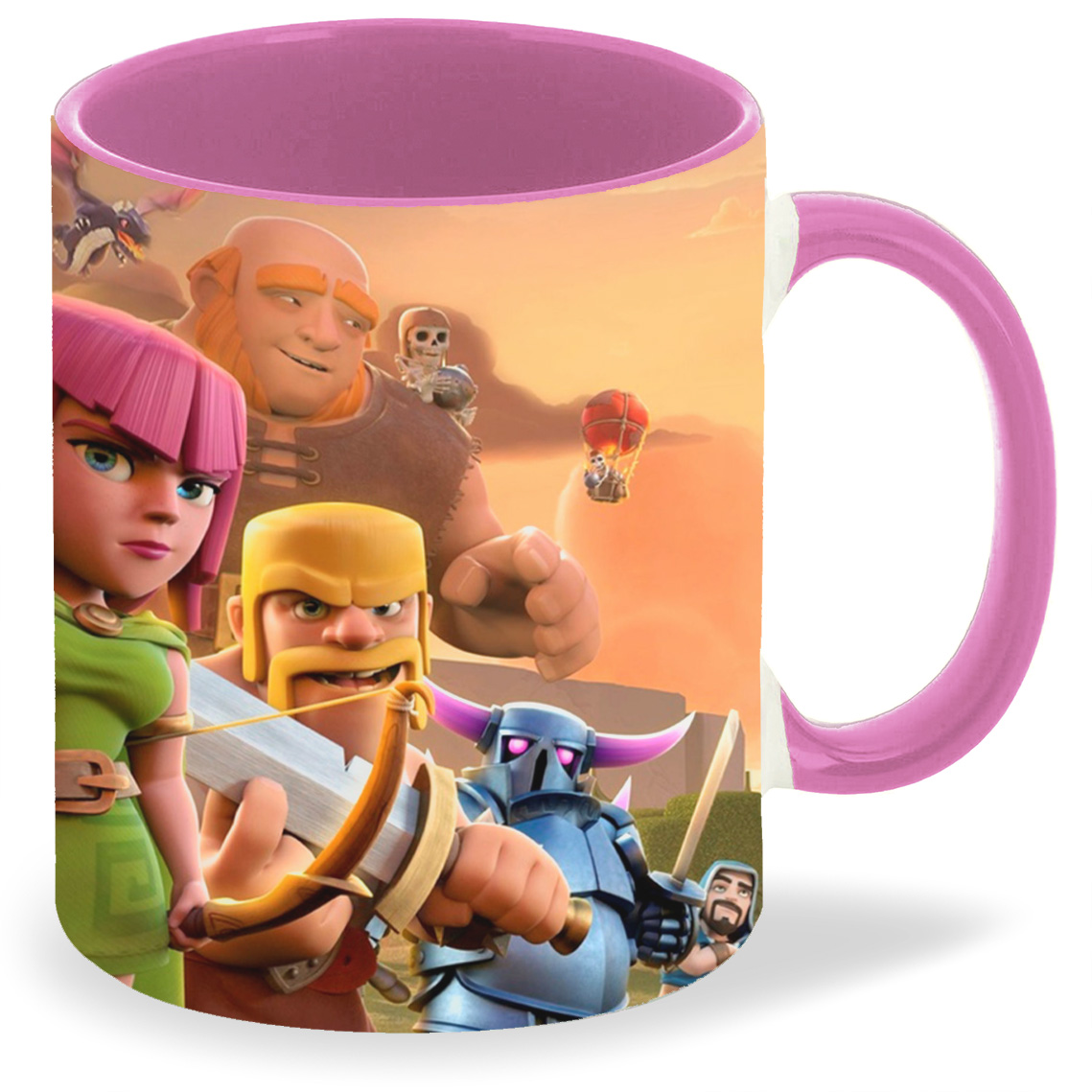 

Кружка CoolPodarok Клэш оф клэнс Clash of Clans (все смотрят в камеру), Клэш оф клэнс Clash of Clans (все смотрят в камеру)