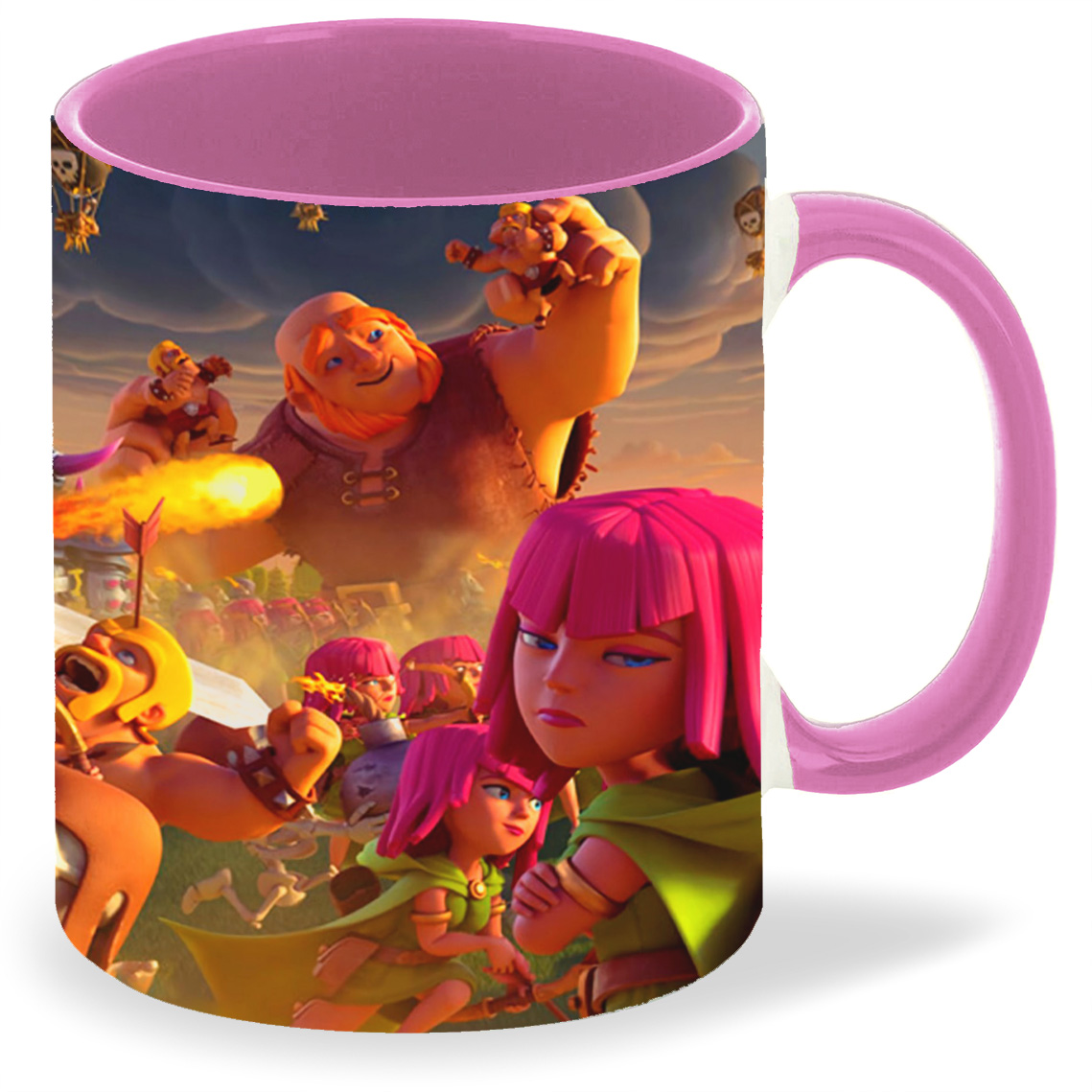 

Кружка CoolPodarok Клэш оф клэнс Clash of Clans (великан на заднем плане), Клэш оф клэнс Clash of Clans (великан на заднем плане)