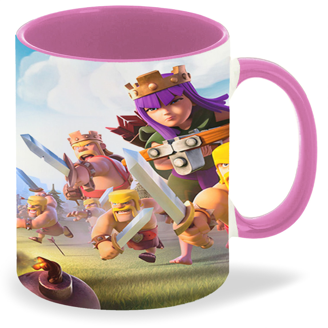 

Кружка CoolPodarok Клэш оф клэнс Clash of Clans (бегут в атаку), Клэш оф клэнс Clash of Clans (бегут в атаку)