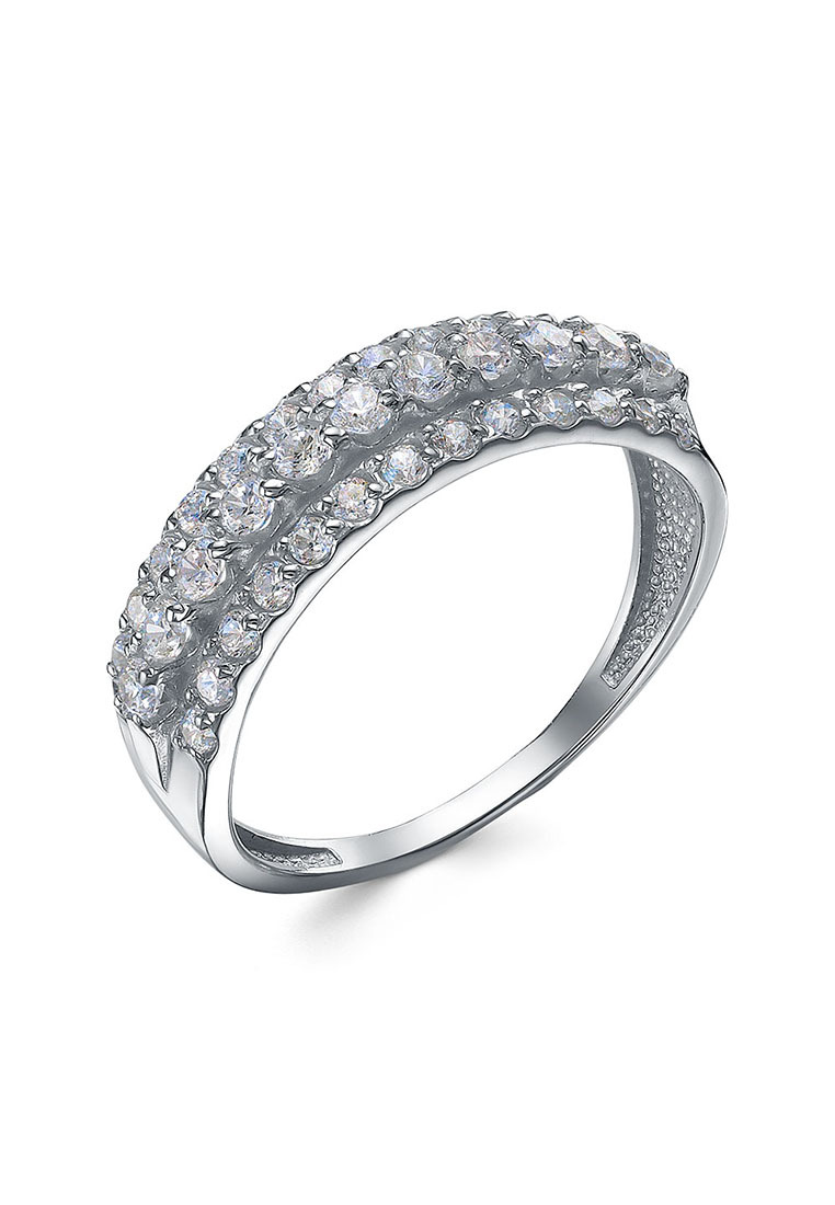 

Кольцо из серебра р.  Kari Jewelry 3101018193, фианит, 3101018193