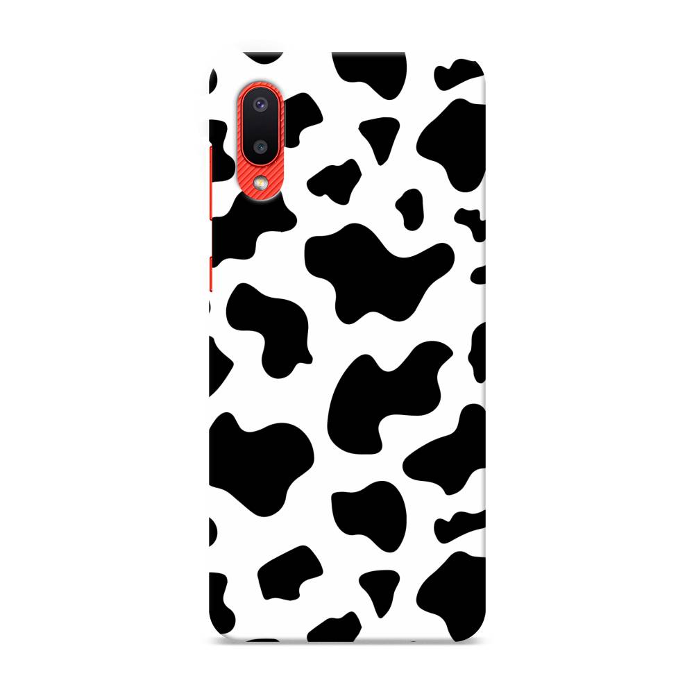 

Пластиковый чехол "Пятна коровы" на Samsung Galaxy A02, 2102520-1