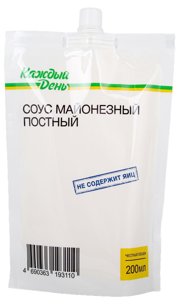 Соус майонезный АШАН «Каждый День» постный 25%, 200 мл