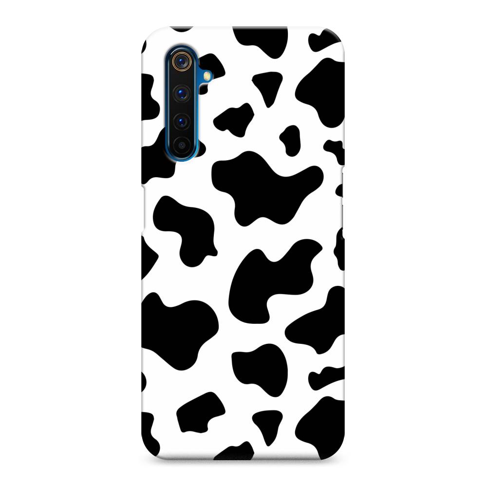 

Пластиковый чехол "Пятна коровы" на Realme 6 Pro, 252820-1