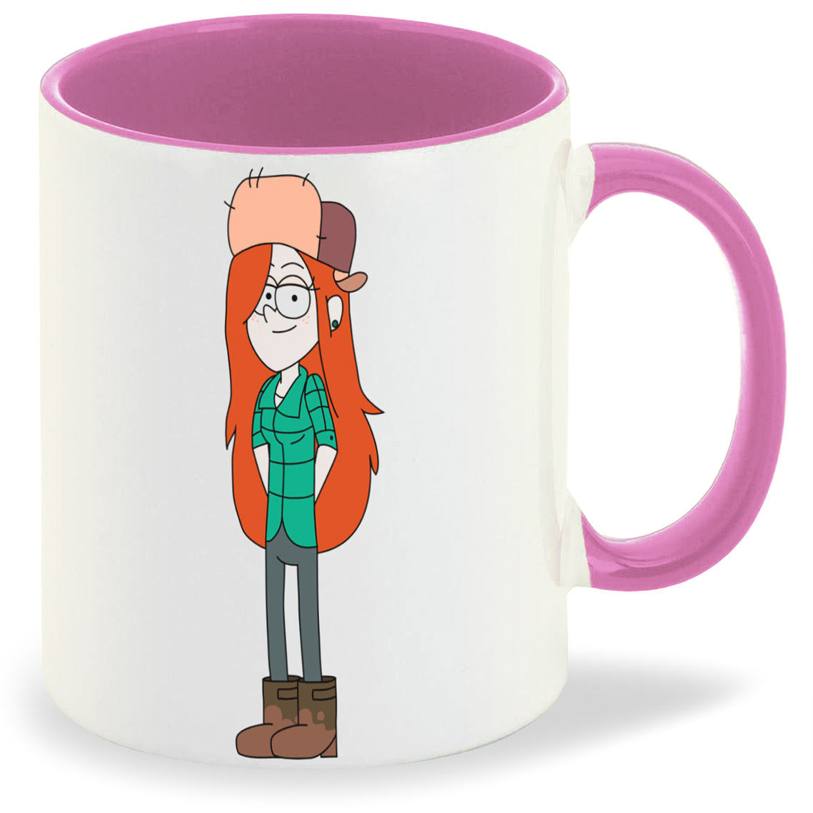 

Кружка CoolPodarok Мультфильмы Гравити Фолз Венди Gravity falls, Мультфильмы Гравити Фолз Венди Gravity falls (рыжая девочка с руками за спиной)