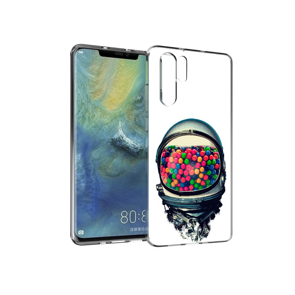 Чехол MyPads Tocco для Huawei P30 Pro шлем космонавта