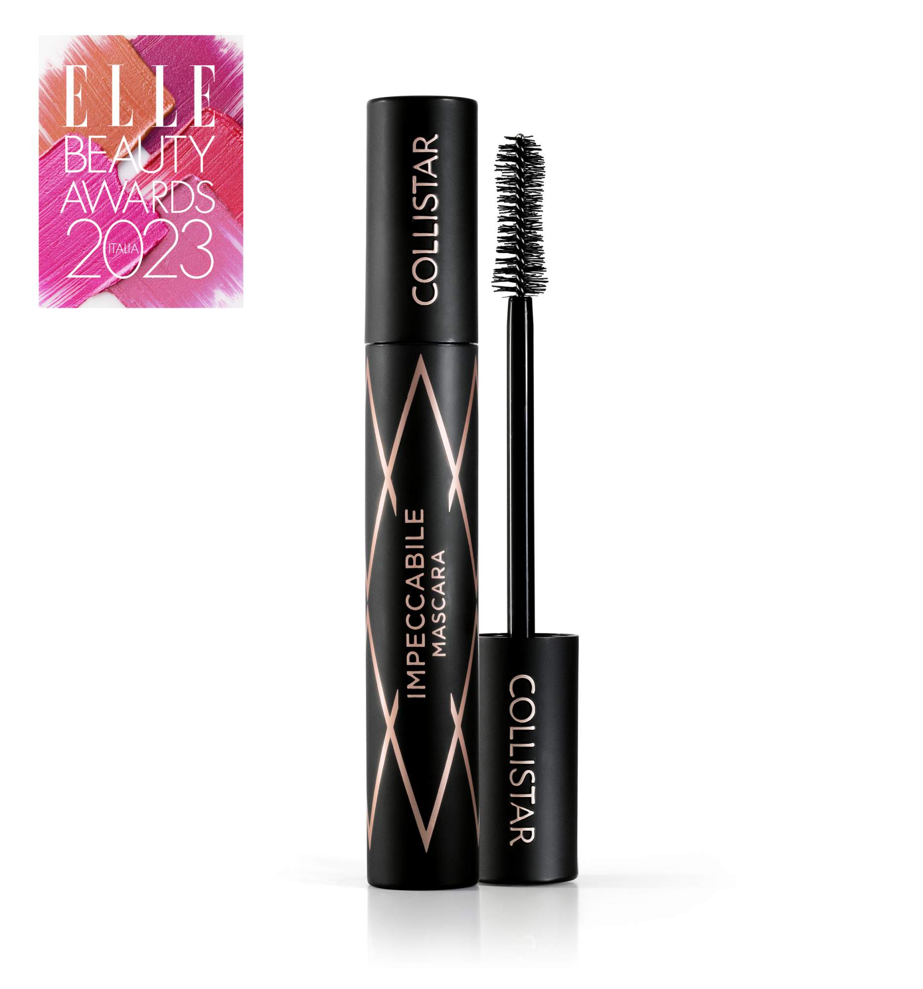 Черная тушь для глаз Collistar Impeccabile Mascara Black удлиняющая тушь для ресниц mascara infinito 11мл extra nero