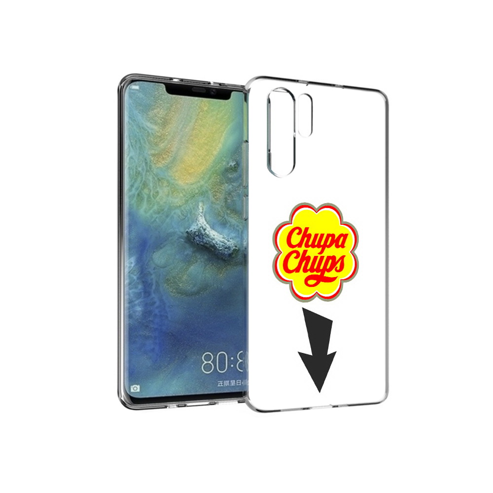 

Чехол MyPads Tocco для Huawei P30 Pro чупа чупс, Прозрачный, Tocco