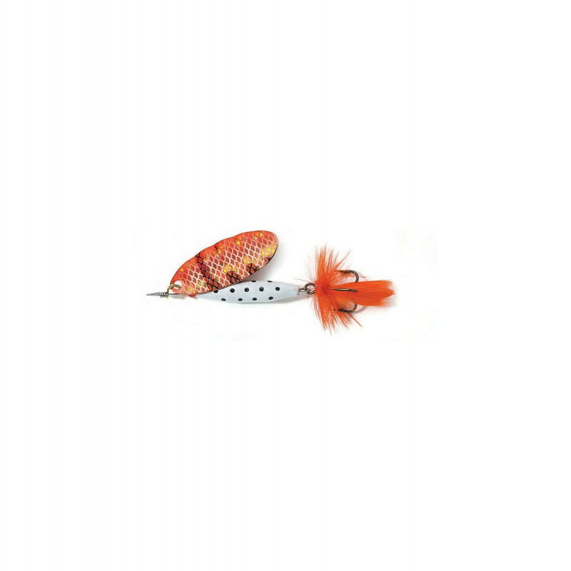 

Блесна вращающаяся ABU GARCIA Reflex White 18г K/Red Flash, Красный, 1045927