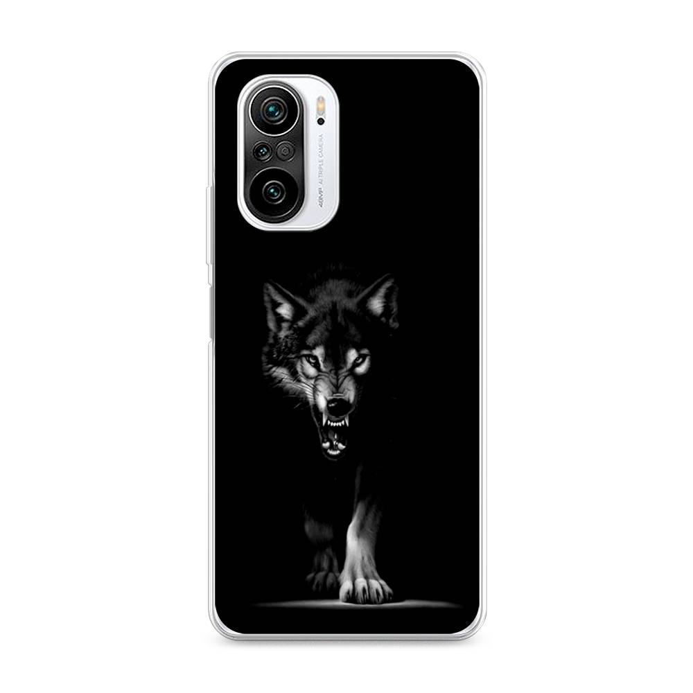 

Чехол Awog на Xiaomi Redmi K40 "Волк выходит из ночи", Разноцветный, 310950-1
