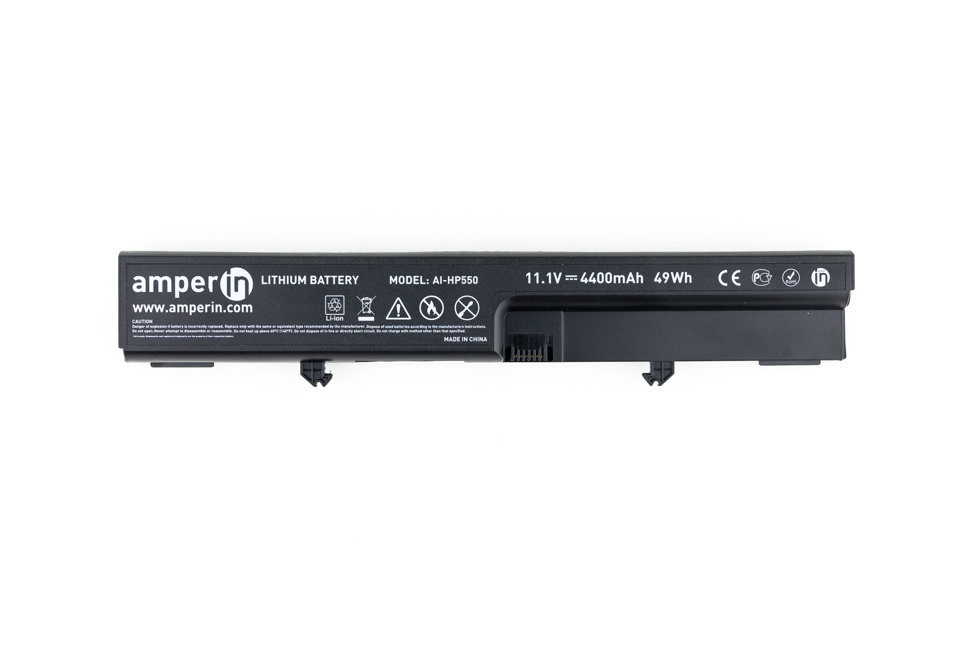 

Аккумулятор для ноутбука HP Amperin 550 (11.1V 4400mAh) AI-HP550