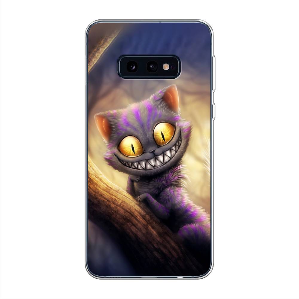 

Чехол Awog на Samsung Galaxy S10E "Cheshire Cat", Фиолетовый;желтый, 27250-1