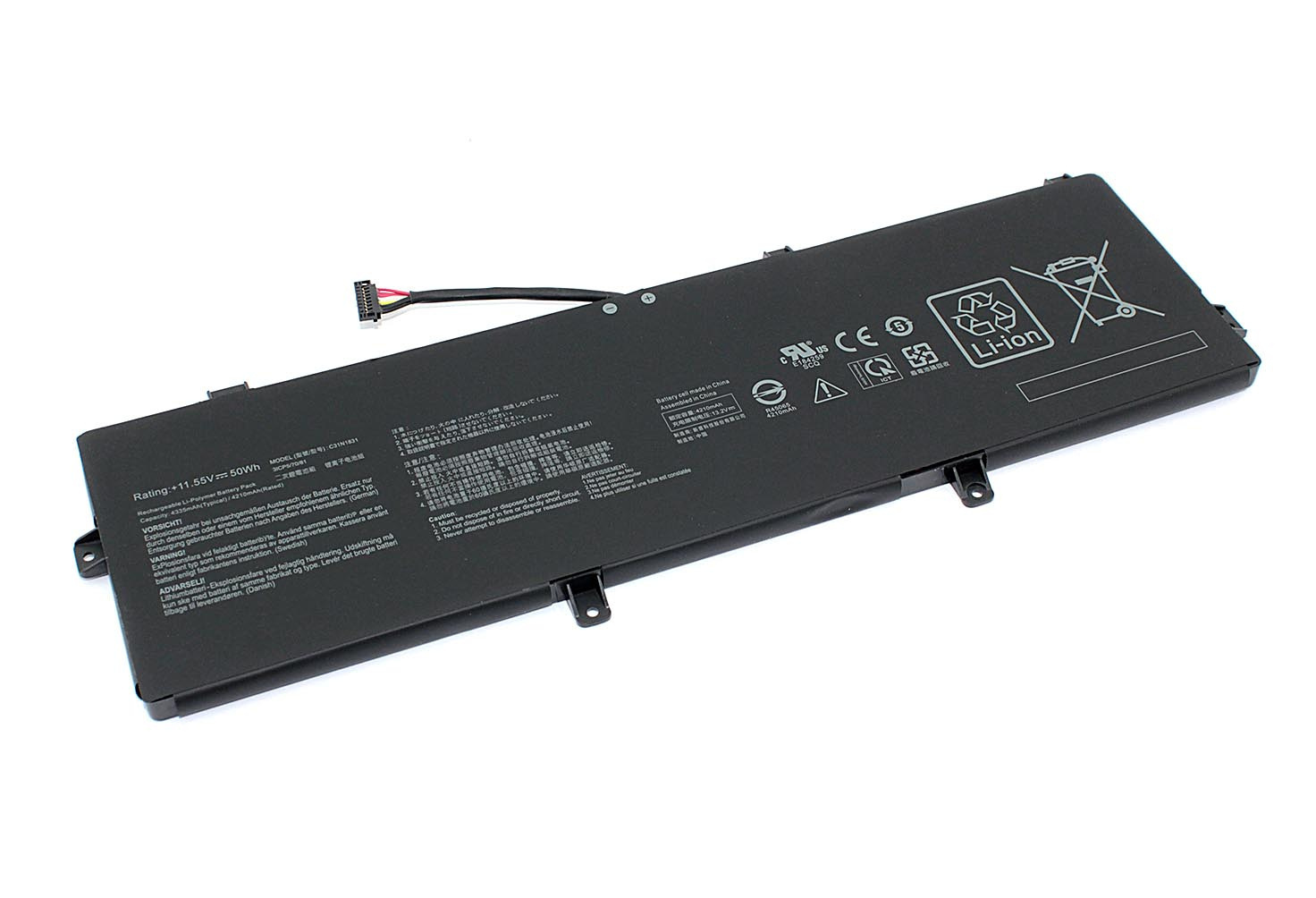 

Аккумулятор для ноутбука Asus Zenbook 14 UX433FQ (11.55V 4210mAh) ORG C31N1831