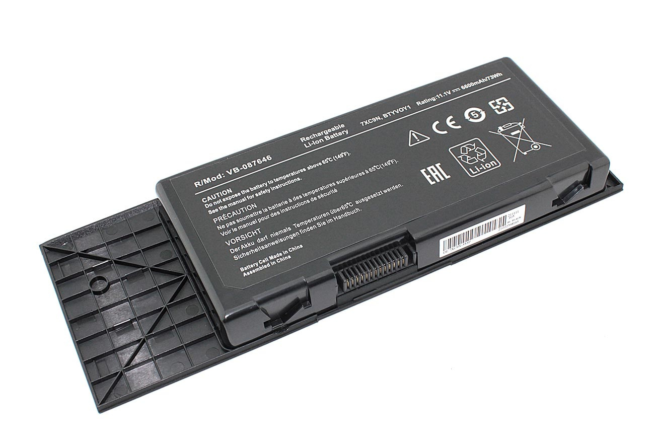 

Аккумулятор для ноутбука Dell Alienware M17X (11.1V 6600mAh) BTYVOY1