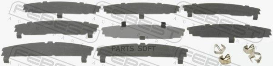 

Комплект монтажный для дисковых колодок TOYOTA RAV4 2005-2012 0103-ACA30F