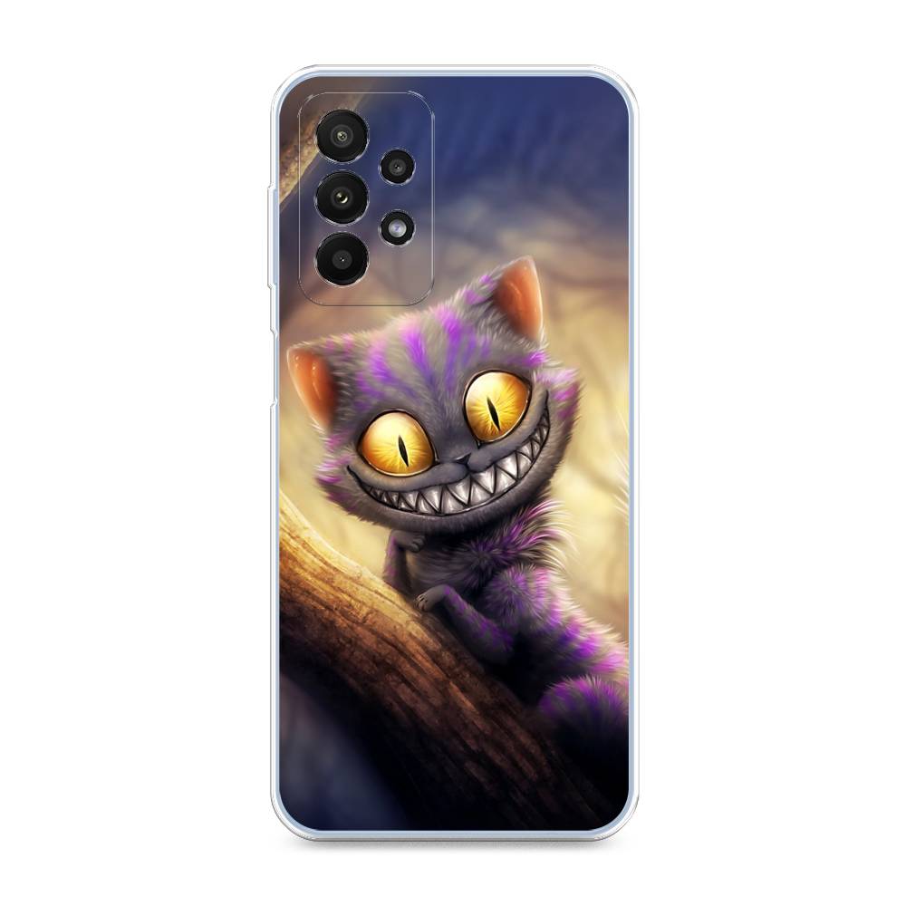 

Чехол Awog на Samsung Galaxy A23 / Самсунг A23 "Cheshire Cat", Фиолетовый;желтый, 2105050-1