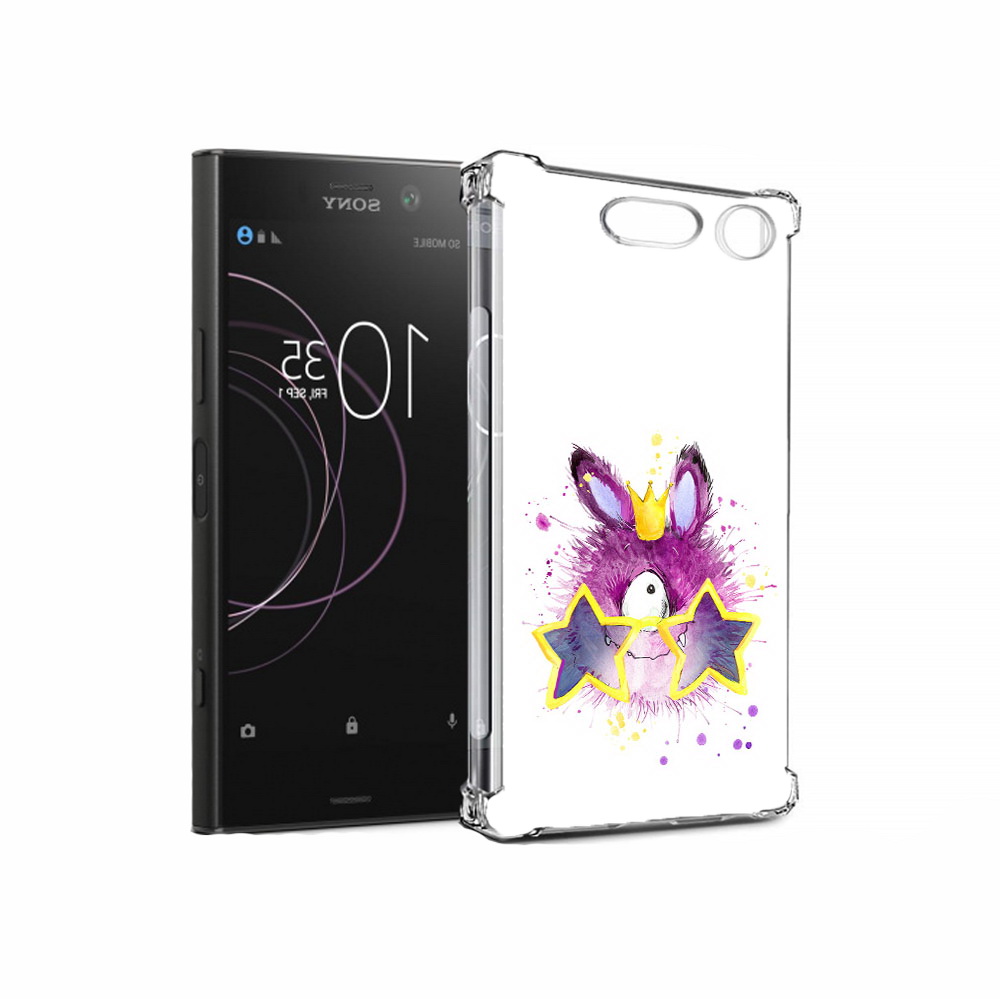 

Чехол MyPads Tocco для Sony Xperia XZ1 Шуршуля (PT77229.221.202), Прозрачный, Tocco