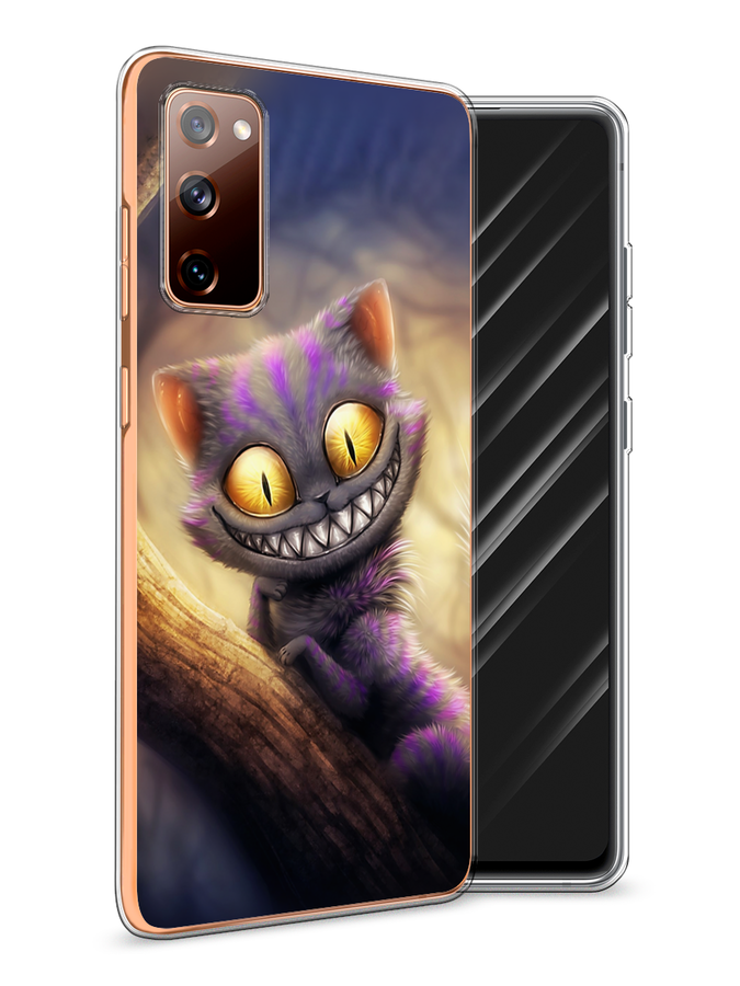 

Чехол Awog на Samsung Galaxy S20 FE / Самсунг S20 FE "Cheshire Cat", Фиолетовый;желтый, 2101350-1