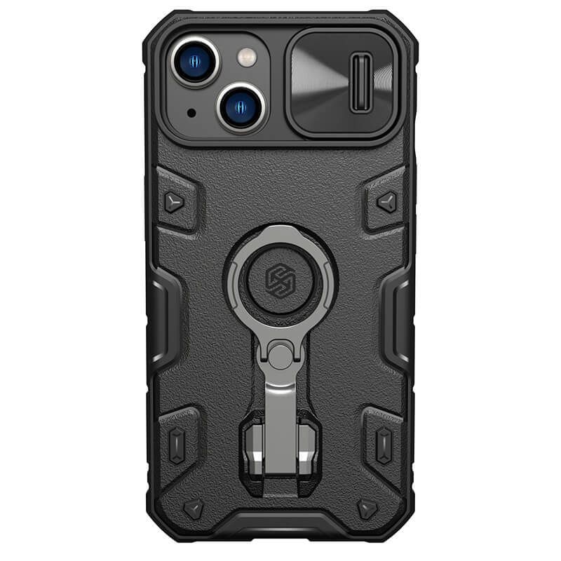 фото Чехол nillkin camshield armor pro magnetic для iphone 14 (черный)