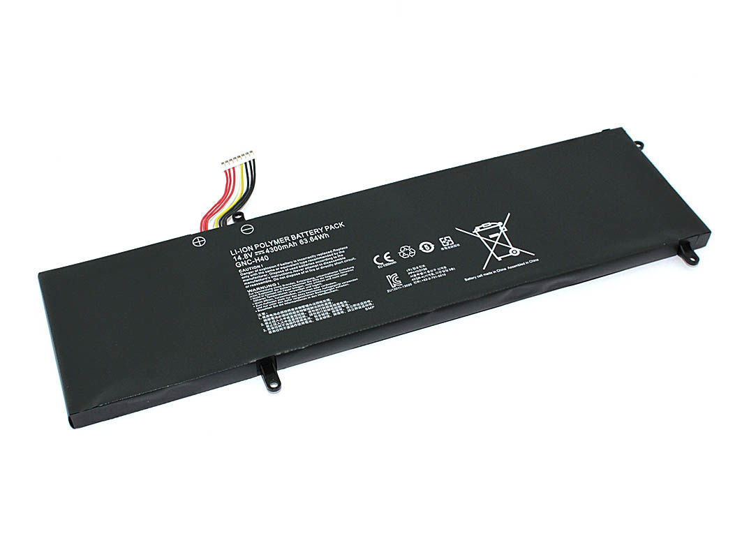

Аккумулятор для ноутбука Gigabyte P34V2 (14.8V 4300mAh) ORG GNC-H40
