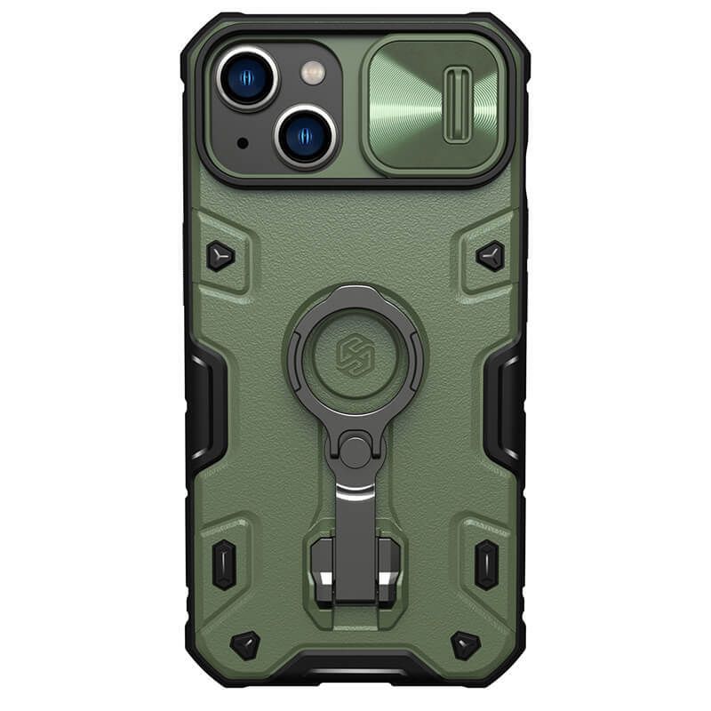 фото Чехол nillkin camshield armor pro для iphone 14 (зеленый)