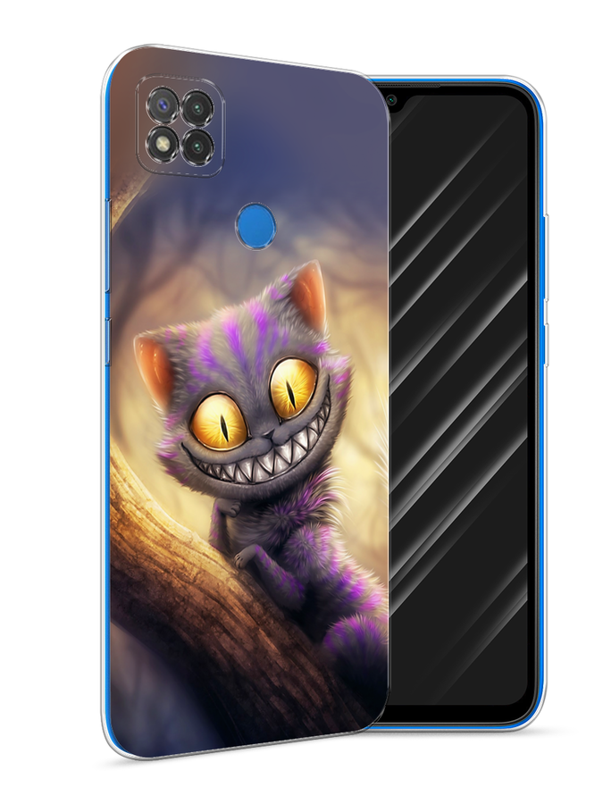 

Чехол Awog на Xiaomi Redmi 9C "Cheshire Cat", Фиолетовый;желтый, 39050-1