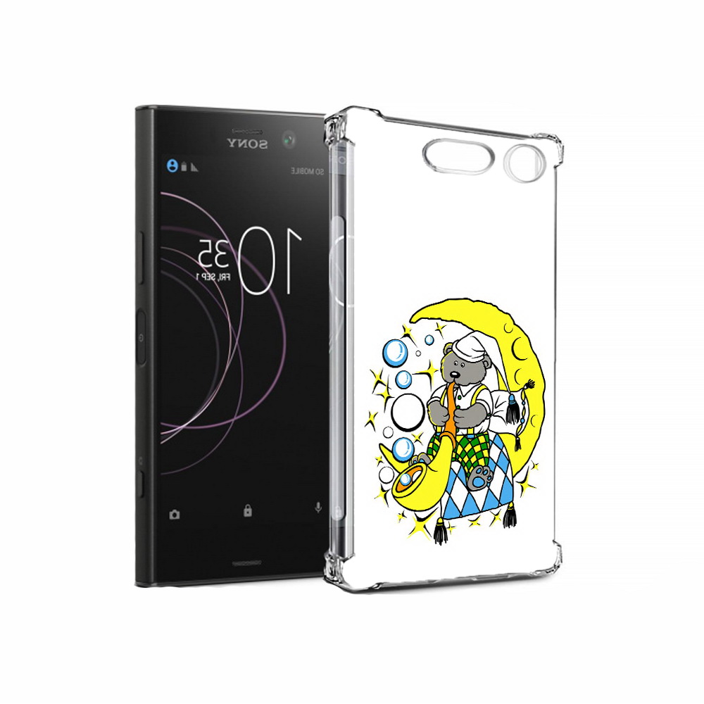 

Чехол MyPads Tocco для Sony Xperia XZ1 Сырная луна (PT77229.221.167), Прозрачный, Tocco