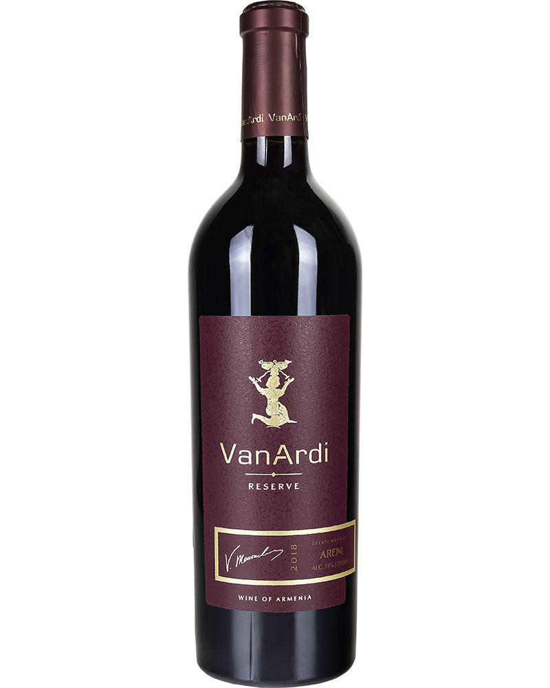 

Вино Van Ardi Красное Сухое Резервное Reserve Areni 2018 г.у. 14%, Армения 0,75 л