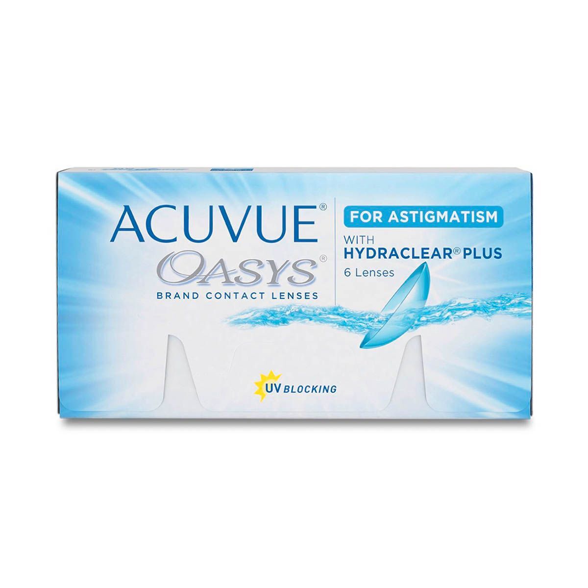 Контактные линзы ACUVUE OASYS with Hydraclear Plus for Astigmatism 6 шт -7,00, -0,75, 140