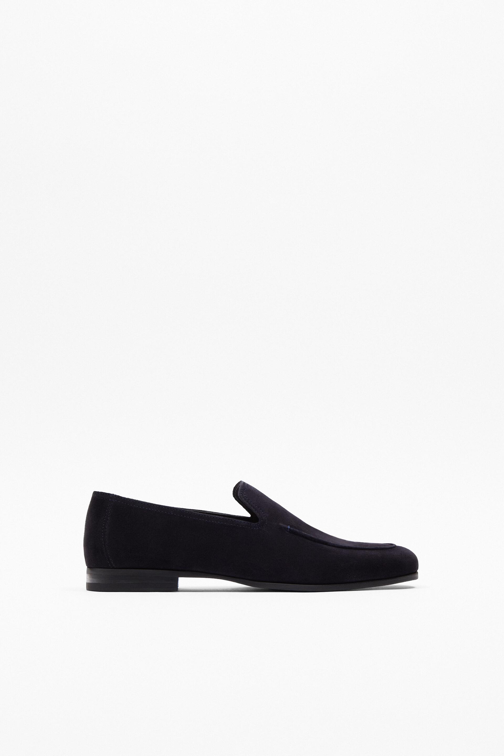 

Лоферы мужские ZARA 12607921 синие 40 RU (доставка из-за рубежа), 12607921
