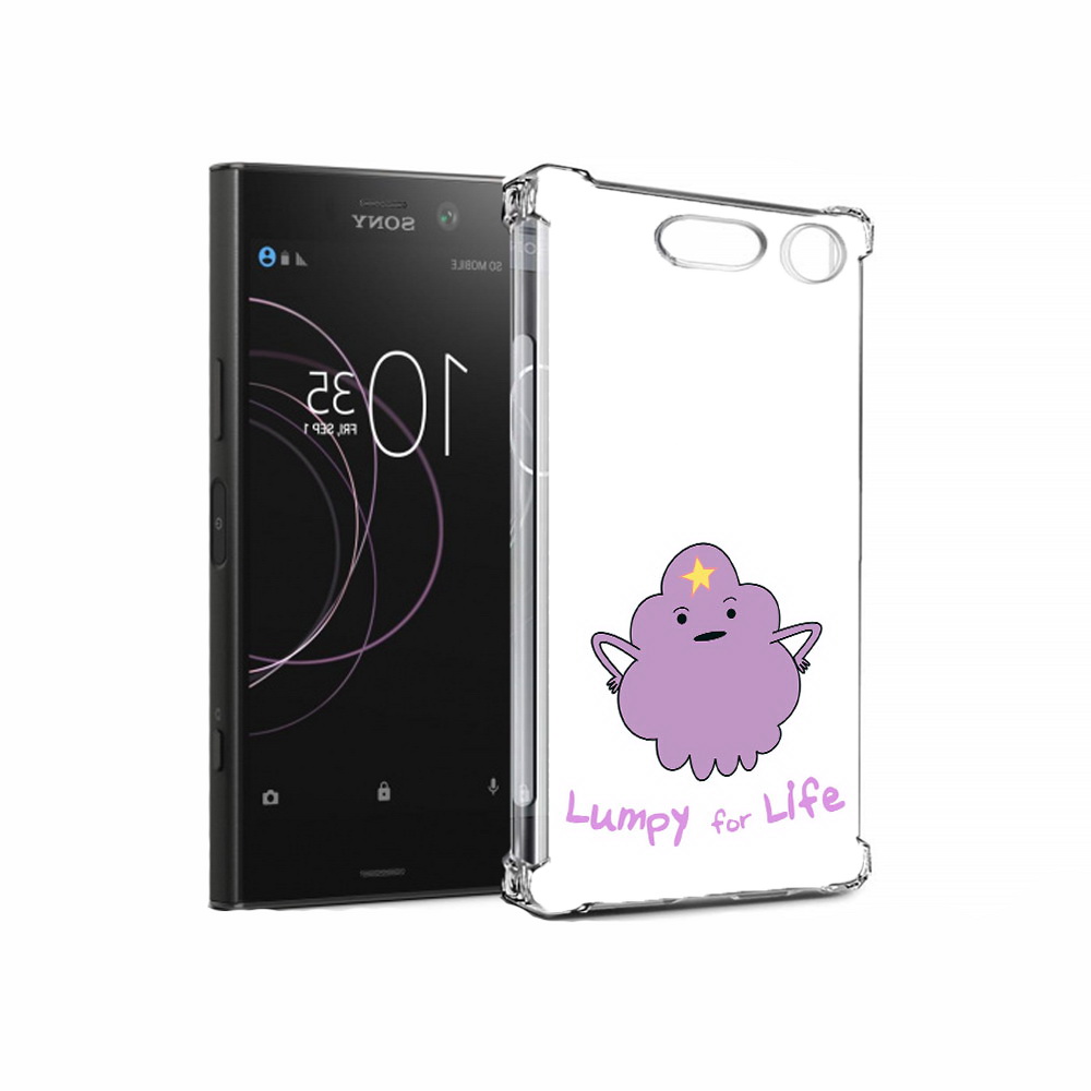 

Чехол MyPads Tocco для Sony Xperia XZ1 Принцесса пупырчатого королевства (PT77229.221.139), Прозрачный, Tocco