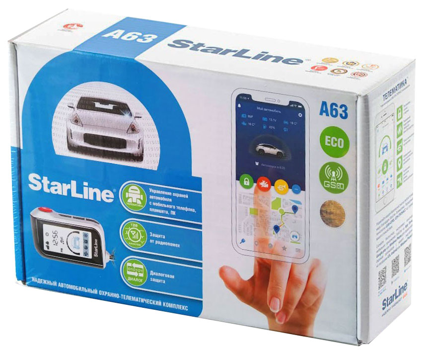 Сигнализация STAR LINE A63 2CAN ECO