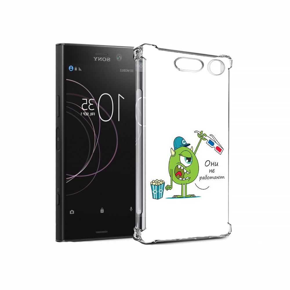 

Чехол MyPads Tocco для Sony Xperia XZ1 Очки не работают (PT77229.221.129), Прозрачный, Tocco